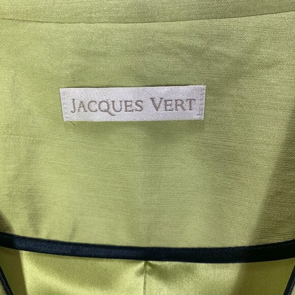 Jacques Vert  lime green jacket bolero size  50 EU Jacques Vert - Picture 3 of 7